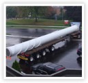 54inch dia x 85 foot long mild steel diesel generator stack FRB Energy