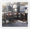 Foldable Platform And Step For Truck